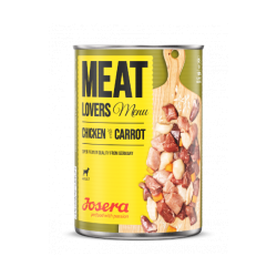 JOSERA MEAT LOVERS KURCZAK Z MARCHEWKĄ 0,4 KG